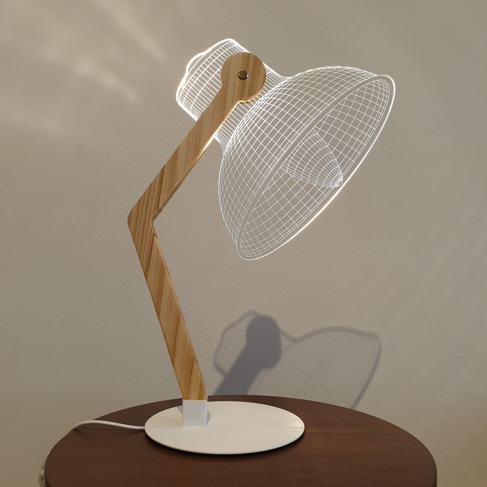 LAMPE 3D LED - MAISON VALVERDE