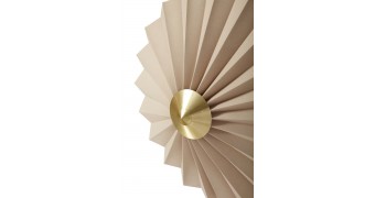 Lampe plissée, origami, hubsch, Lyon , Maison VALVERDE