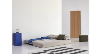 Canapé convertible, 1 place, 2 places, modulable, design, sofa, 80X200CM, 160X200CM, garantie 5 ans, Danemark, MAISON VALVERDE